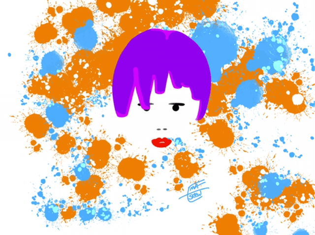 Violet Hair
