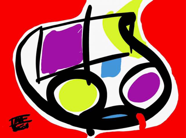 Mondrian Fish